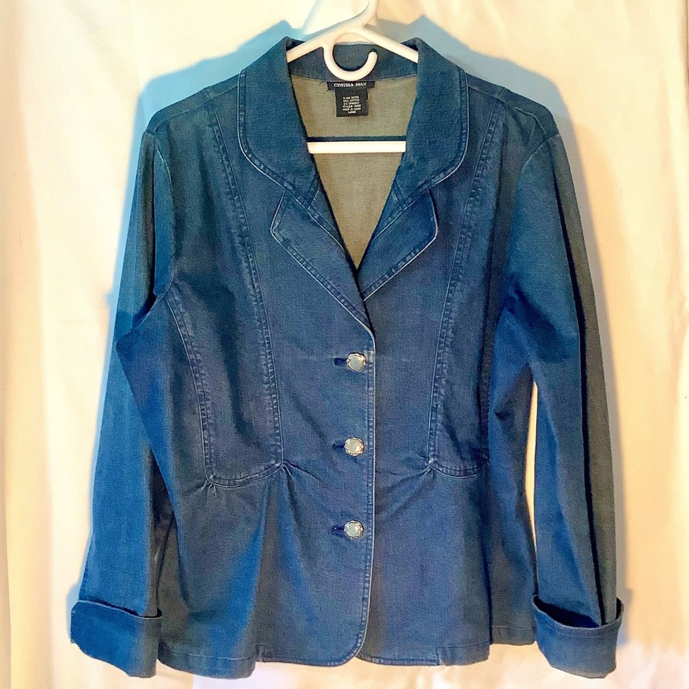 Vintage Cynthia Max Denim Jacket